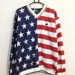 ラウドマウス　スニード　ネイビー×白×レッド　星条旗